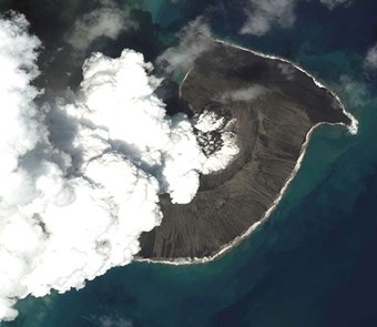 The Role of Earth Observation Satellites in the Tonga Volcano Eruption Listing Image