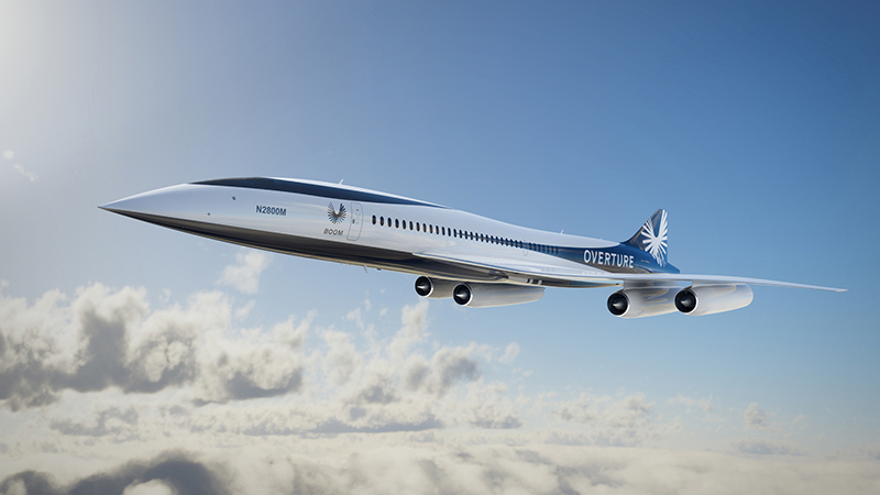 Boom Supersonic Flight + Listing Image