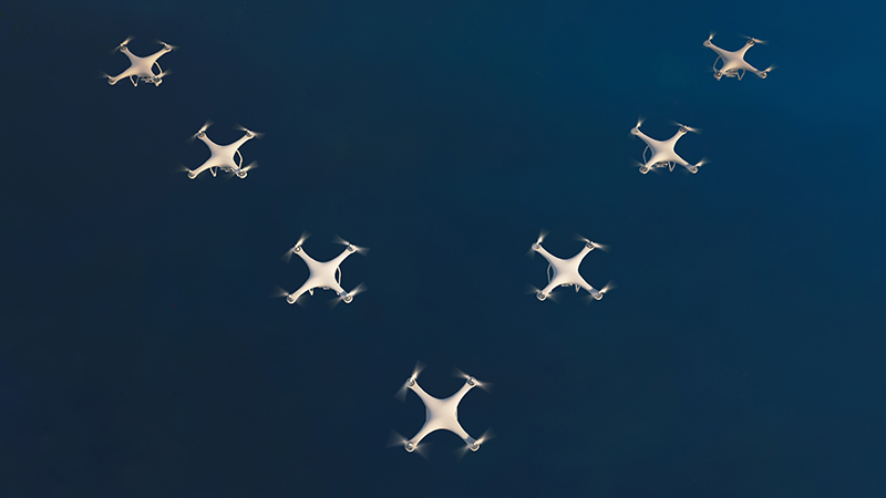 Swarm Drones + Listing Image